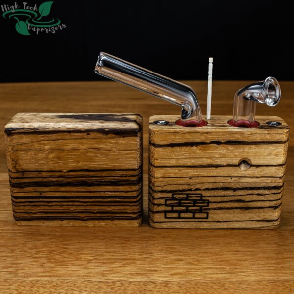 Junior Sticky Brick Flame Powered Extraction Device (Zebrawood) - Image 5