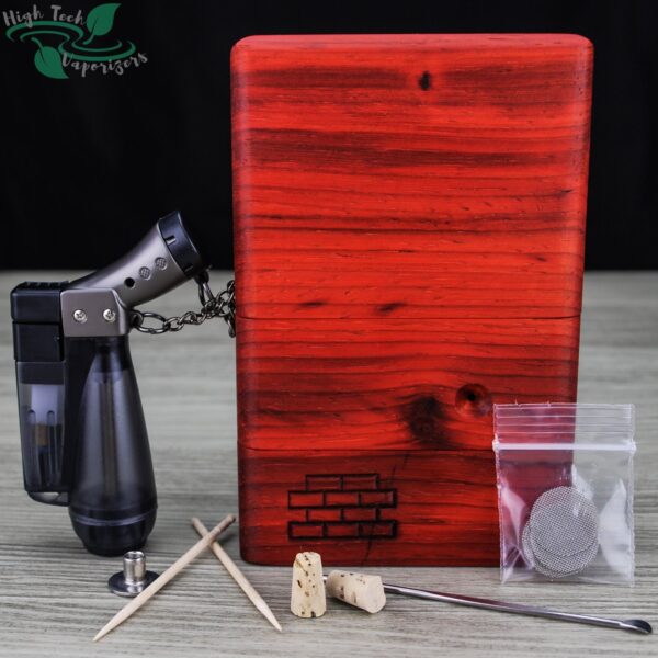 Junior Sticky Brick Flame Powered Extraction Device (Padauk) - Image 3