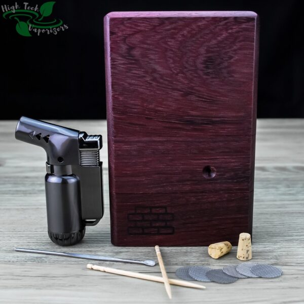 Junior Sticky Brick Flame Powered Extraction Device (Purpleheart) - Image 11