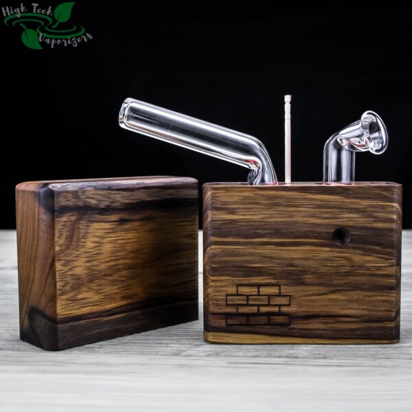 Junior Sticky Brick Flame Powered Extraction Device (Black Limba)