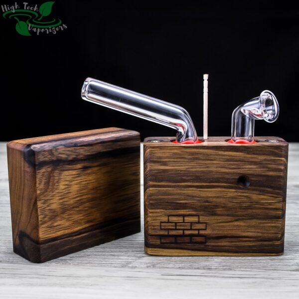Junior Sticky Brick Flame Powered Extraction Device (Black Limba) - Image 3