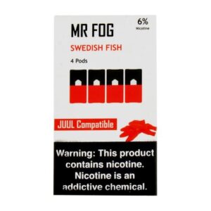 Mr Fog Swedish Fish 4 Pods