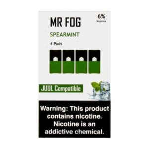 Mr Fog Spearmint 4 Pods