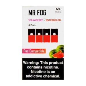 Mr Fog Strawberry + Watermelon 4 Pods