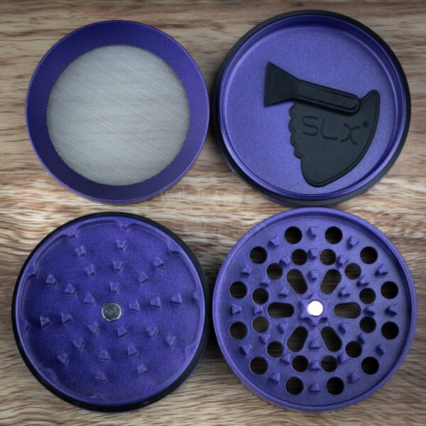 SLX V2.5 Non-Stick Ceramic Coated Herb Grinder - 62mm - Image 2