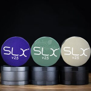 SLX V2.5 Non-Stick Ceramic Coated Herb Grinder - 62mm