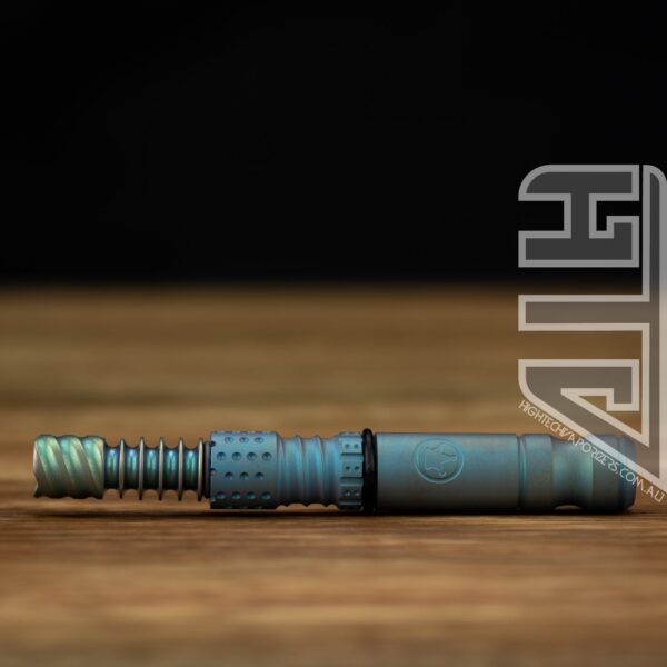Anodised Assassin Vapcap (Matte Green 2 Titanium) - Image 3