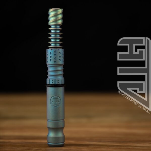 Anodised Assassin Vapcap (Matte Green 2 Titanium) - Image 4