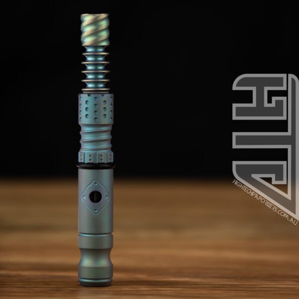 Anodised Assassin Vapcap (Matte Green 2 Titanium) - Image 5