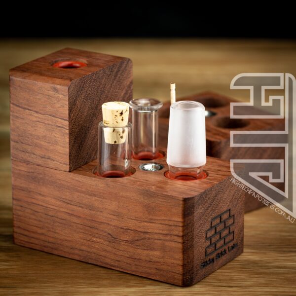 HydroBrick Maxx Flame Powered Extraction Device (Bubinga) - Image 8