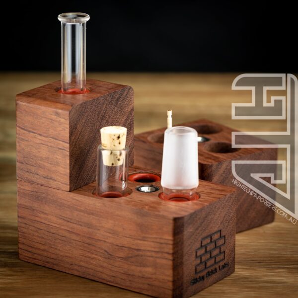 HydroBrick Maxx Flame Powered Extraction Device (Bubinga) - Image 9