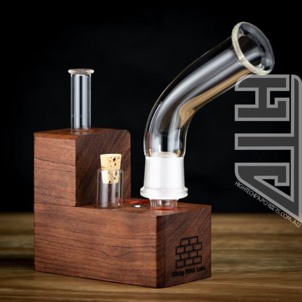 HydroBrick Maxx Flame Powered Extraction Device (Bubinga) - Image 4