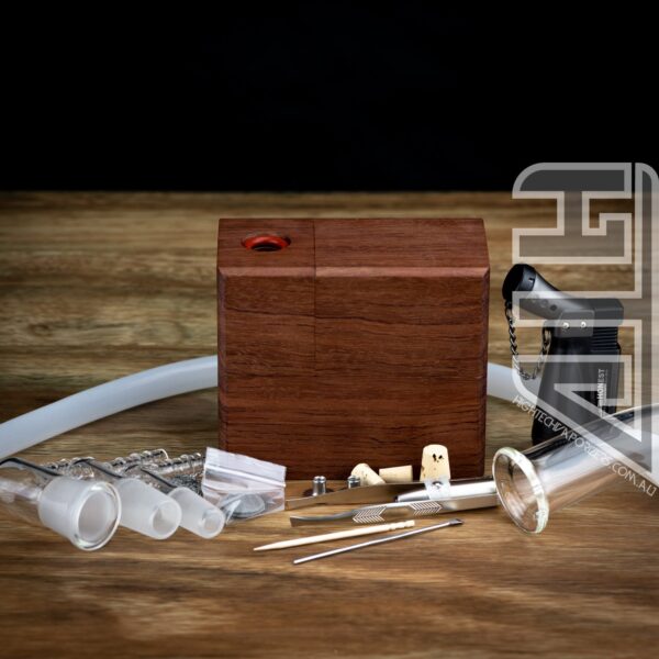 HydroBrick Maxx Flame Powered Extraction Device (Bubinga) - Image 5