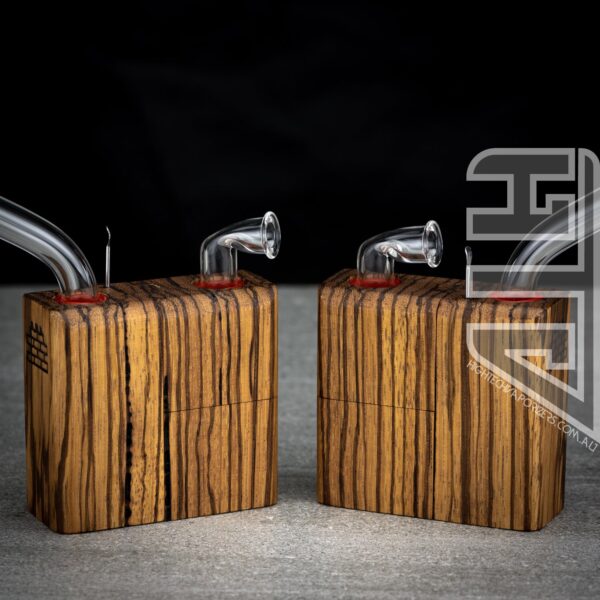 Runt Flame Powered Extraction Device (Zebrawood) - Image 4