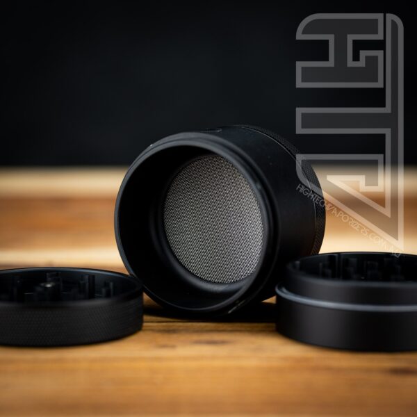 54mm Kannastor 4pc Grinder (Black) - Image 9