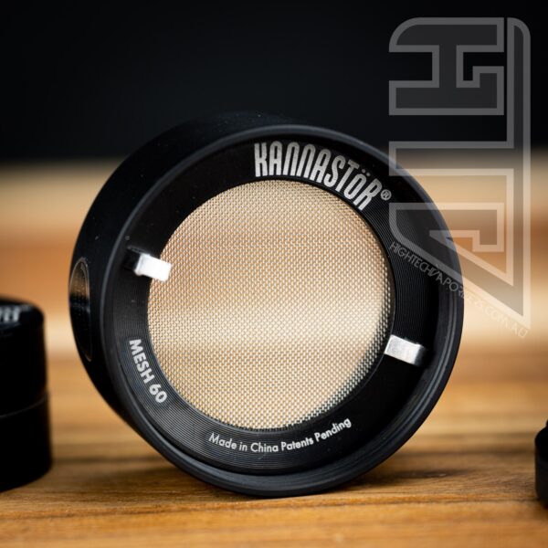 54mm Kannastor 4pc Grinder (Black) - Image 2
