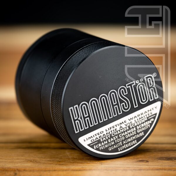 54mm Kannastor 4pc Grinder (Black) - Image 13