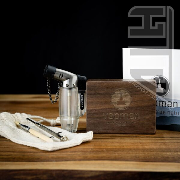 Premium Vapman Classic Flame Powered Extraction Device (Titanium MP) - Image 4