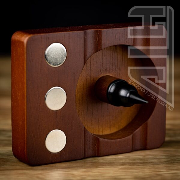 Wooden Debowler Stand W/ Steel Spike (for Dynavap) - Image 5