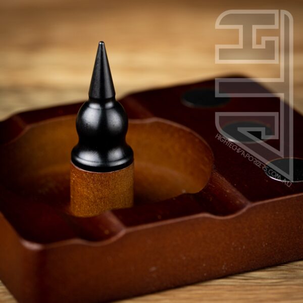 Wooden Debowler Stand W/ Steel Spike (for Dynavap) - Image 7