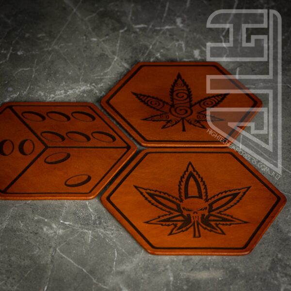 HTV Leather Hexagon Mats (Options Options Options) - Image 11
