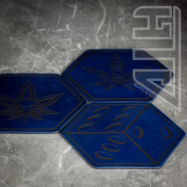 HTV Leather Hexagon Mats (Options Options Options) - Image 13