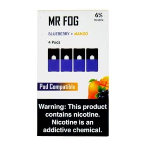 Mr Fog Blueberry Mango 4 Pods