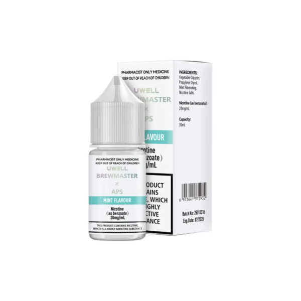 Uwell BrewMaster Mint 30mL - Nicotine Salt