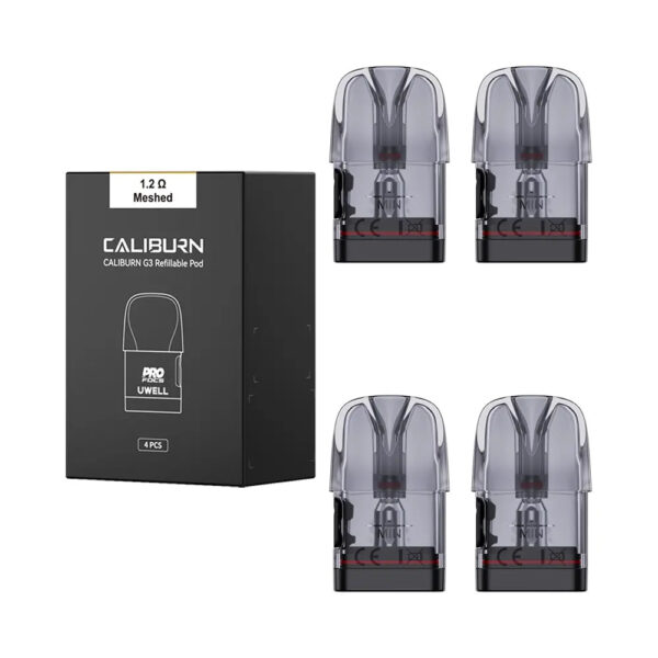 Uwell Caliburn G3 Replacement Pods (4pk) - Image 4
