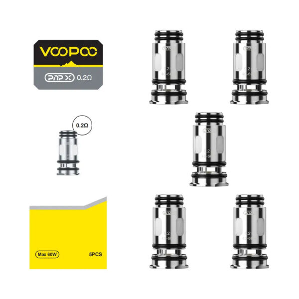 VooPoo PnP X Replacement Coils (5pk) - Image 3