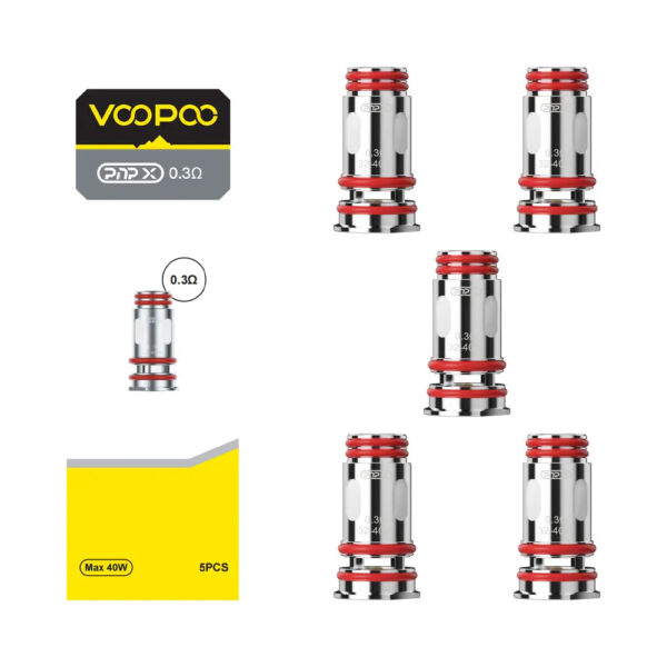VooPoo PnP X Replacement Coils (5pk) - Image 4