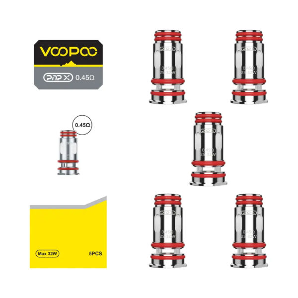 VooPoo PnP X Replacement Coils (5pk) - Image 5