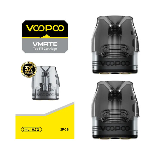 VooPoo VMate Pod Cartridge Replacements (2pk) - Image 3