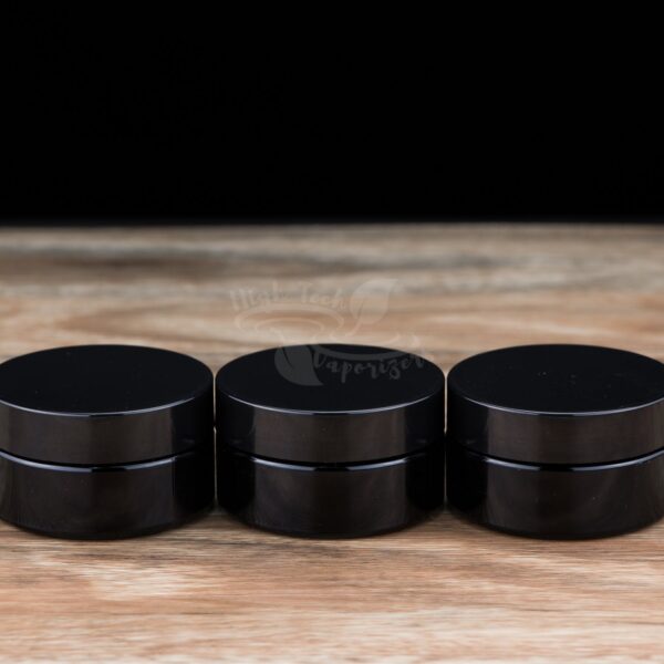 3 X 100ml Miron Violettglas Jar