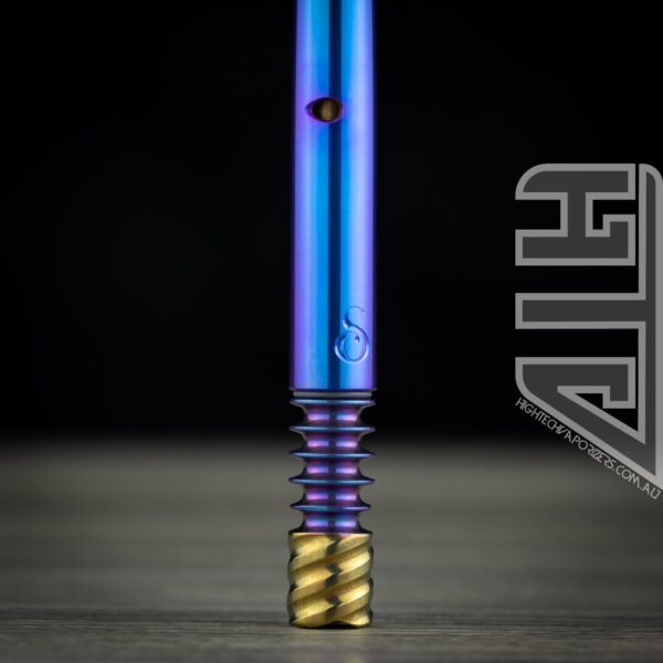 Blurple/gold XL Vortex & Intercooler Plus Titanium Tip - Image 3