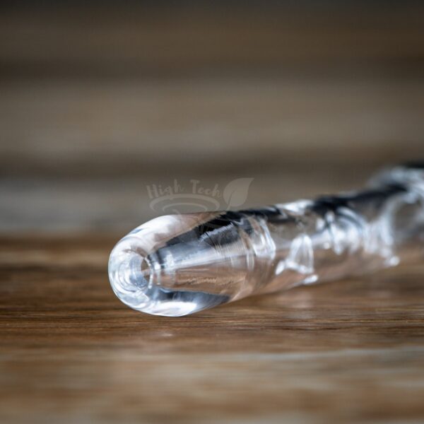 3D Double Barrel Glass VapCap Stem W/Mouthpiece - Image 4