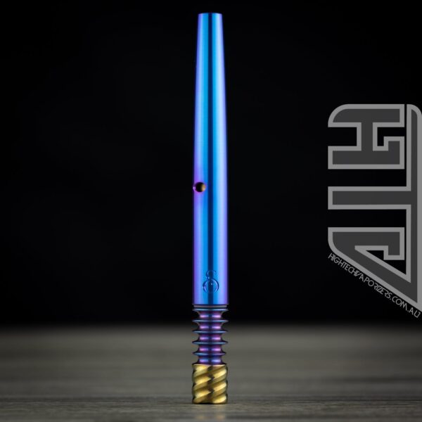 Blurple/gold XL Vortex & Intercooler Plus Titanium Tip - Image 4