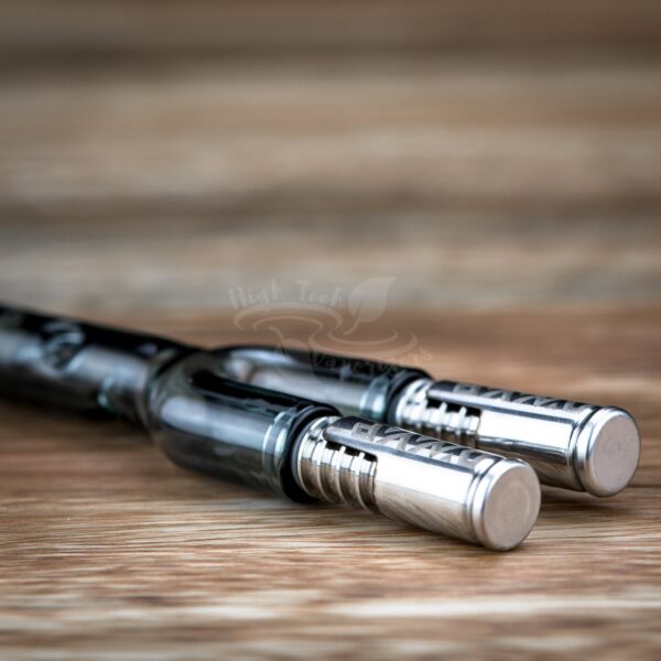 3D Double Barrel Glass VapCap Stem - Image 2