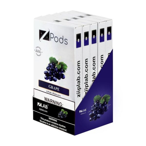 Ziip Grape 4 Pods - Image 2